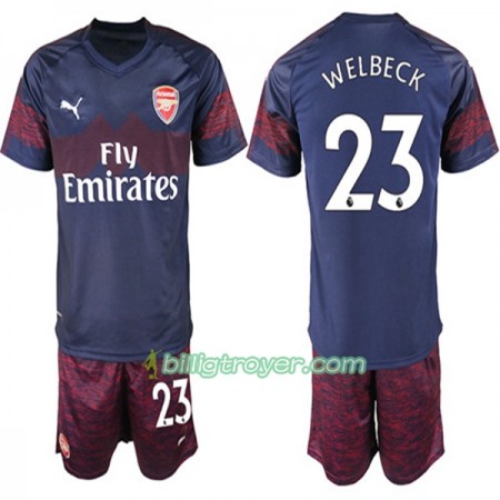 Billige Fotballdrakter Arsenal Danny Welbeck 23 Barn Bortedraktsett 2018/19 Kortermet